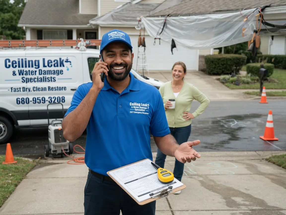 Ceiling Leak Cleanup Marshfield, WI FAQs