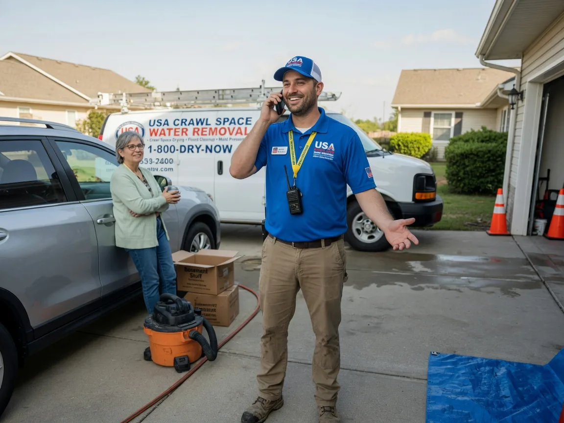Crawl Space Water Removal Marshfield, WI FAQs
